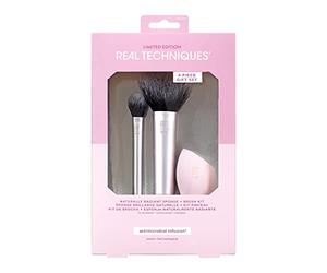 Edición Limitada HOLIDAYS: Naturally Radiant Sponge + Brush Kit? - Set esponja, brocha aplicadora y