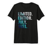 Edición Limitada Julio 1951 Retro Vintage 1951 Camiseta Premium