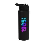 Edición Limitada Julio 1965 Año 1965 Retro 1965 Vintage 1965 Stainless Steel Insulated Water Bottle