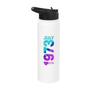 Edición Limitada Julio 1973 Año 1973 Retro 1973 Vintage 1973 Stainless Steel Insulated Water Bottle