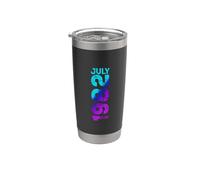 Edición Limitada Julio 1982 Año 1982 Retro 1982 Vintage 1982 Vaso térmico de acero inoxidable de doble pared