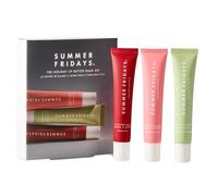 Edición limitada The Holiday Lip Butter Balm Set de 3 piezas Pink Sugar Sweet Mint Cherry Nuevo en una caja