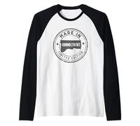 Edición limitada US Pride de edición vintage hecha en el estado de Connecticut Camiseta Manga Raglan