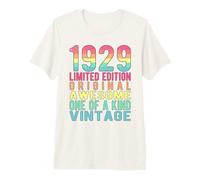 Edición Limitada, Vintage, Retro, año de Nacimiento 1929. Camiseta Premium