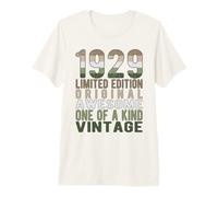 Edición Limitada, Vintage, Retro, año de Nacimiento 1929. Camiseta Premium