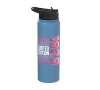 Edición limitada, vintage, retro, año de nacimiento 1929. Stainless Steel Insulated Water Bottle