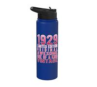 Edición limitada, vintage, retro, año de nacimiento 1929. Stainless Steel Insulated Water Bottle