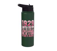 Edición limitada, vintage, retro, año de nacimiento 1929. Stainless Steel Insulated Water Bottle