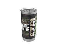 Edición limitada, vintage, retro, año de nacimiento 1929. Vaso térmico de acero inoxidable de doble pared