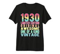 Edición Limitada, Vintage, Retro, año de Nacimiento 1930. Camiseta Premium