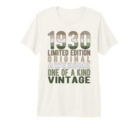 Edición Limitada, Vintage, Retro, año de Nacimiento 1930. Camiseta Premium