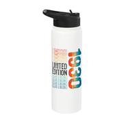 Edición limitada, vintage, retro, año de nacimiento 1930. Stainless Steel Insulated Water Bottle