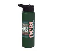 Edición limitada, vintage, retro, año de nacimiento 1930. Stainless Steel Insulated Water Bottle