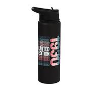 Edición limitada, vintage, retro, año de nacimiento 1930. Stainless Steel Insulated Water Bottle