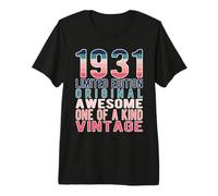 Edición Limitada, Vintage, Retro, año de Nacimiento 1931. Camiseta Premium