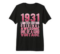 Edición Limitada, Vintage, Retro, año de Nacimiento 1931. Camiseta Premium