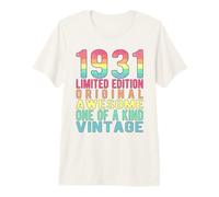 Edición Limitada, Vintage, Retro, año de Nacimiento 1931. Camiseta Premium