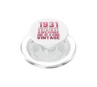 Edición Limitada, Vintage, Retro, año de Nacimiento 1931. PopSockets PopGrip para MagSafe