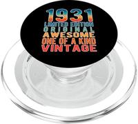 Edición Limitada, Vintage, Retro, año de Nacimiento 1931. PopSockets PopGrip para MagSafe
