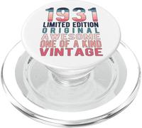 Edición Limitada, Vintage, Retro, año de Nacimiento 1931. PopSockets PopGrip para MagSafe