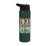 Edición limitada, vintage, retro, año de nacimiento 1931. Stainless Steel Insulated Water Bottle