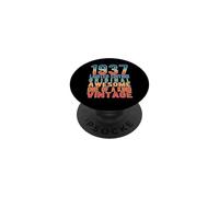 Edición Limitada, Vintage, Retro, año de Nacimiento 1937. PopSockets PopGrip Adhesivo