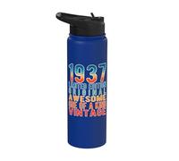 Edición limitada, vintage, retro, año de nacimiento 1937. Stainless Steel Insulated Water Bottle