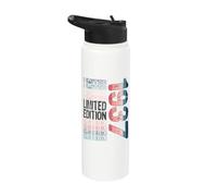 Edición limitada, vintage, retro, año de nacimiento 1937. Stainless Steel Insulated Water Bottle