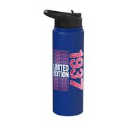 Edición limitada, vintage, retro, año de nacimiento 1937. Stainless Steel Insulated Water Bottle