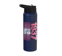 Edición limitada, vintage, retro, año de nacimiento 1937. Stainless Steel Insulated Water Bottle