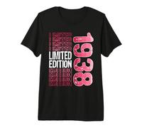Edición Limitada, Vintage, Retro, año de Nacimiento 1938. Camiseta Premium