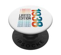 Edición Limitada, Vintage, Retro, año de Nacimiento 1938. PopSockets PopGrip Adhesivo