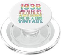 Edición Limitada, Vintage, Retro, año de Nacimiento 1938. PopSockets PopGrip para MagSafe