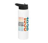 Edición limitada, vintage, retro, año de nacimiento 1938. Stainless Steel Insulated Water Bottle