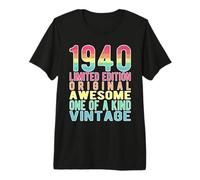 Edición Limitada, Vintage, Retro, año de Nacimiento 1940. Camiseta Premium
