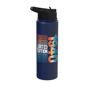 Edición limitada, vintage, retro, año de nacimiento 1940. Stainless Steel Insulated Water Bottle