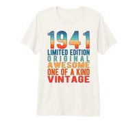 Edición Limitada, Vintage, Retro, año de Nacimiento 1941. Camiseta Premium