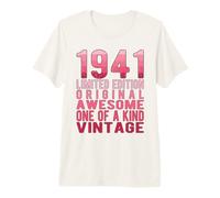 Edición Limitada, Vintage, Retro, año de Nacimiento 1941. Camiseta Premium