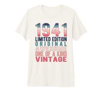 Edición Limitada, Vintage, Retro, año de Nacimiento 1941. Camiseta Premium