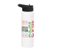 Edición limitada, vintage, retro, año de nacimiento 1943. Stainless Steel Insulated Water Bottle
