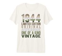 Edición Limitada, Vintage, Retro, año de Nacimiento 1944. Camiseta Premium