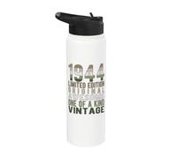 Edición limitada, vintage, retro, año de nacimiento 1944. Stainless Steel Insulated Water Bottle