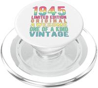 Edición Limitada, Vintage, Retro, año de Nacimiento 1945. PopSockets PopGrip para MagSafe