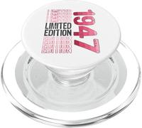 Edición Limitada, Vintage, Retro, año de Nacimiento 1947. PopSockets PopGrip para MagSafe