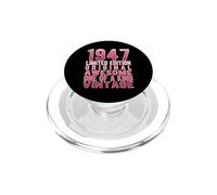 Edición Limitada, Vintage, Retro, año de Nacimiento 1947. PopSockets PopGrip para MagSafe