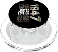 Edición Limitada, Vintage, Retro, año de Nacimiento 1947. PopSockets PopGrip para MagSafe