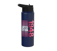 Edición limitada, vintage, retro, año de nacimiento 1948. Stainless Steel Insulated Water Bottle