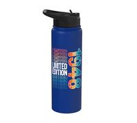Edición limitada, vintage, retro, año de nacimiento 1948. Stainless Steel Insulated Water Bottle