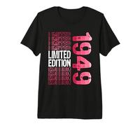 Edición Limitada, Vintage, Retro, año de Nacimiento 1949. Camiseta Premium