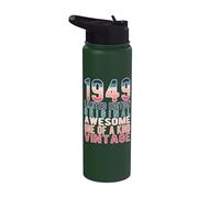 Edición limitada, vintage, retro, año de nacimiento 1949. Stainless Steel Insulated Water Bottle